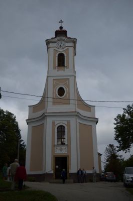 Het kerkje van Villany.  Op het hoogste punt van het dorp.
Keywords: Villany kerk vakantie 2015 Hongarije